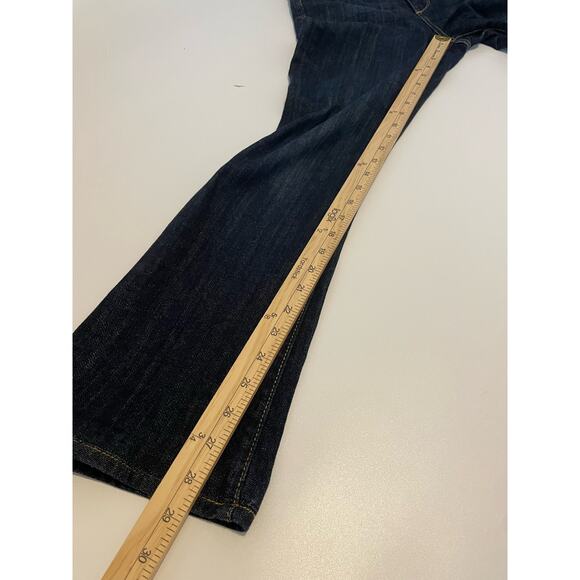 Kut from the Kloth Size 4 Farrah Baby Bootcut Jeans Stretch Dark Wash - Picture 7 of 7